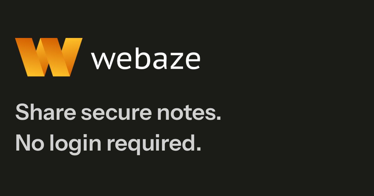 Webaze
